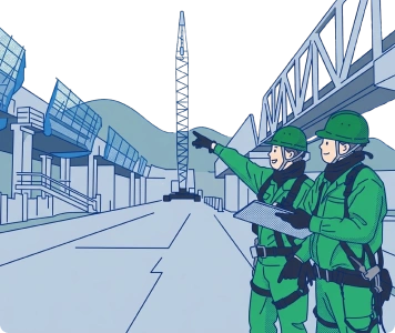 監督職（インフラ・プラント） イラスト3
