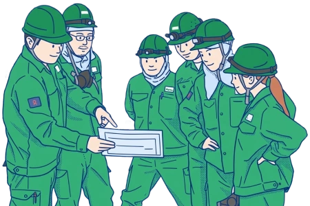工場管理職 イラスト2