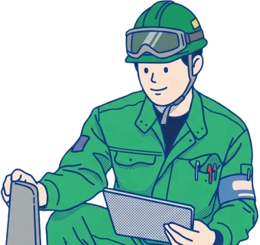 監督職（メンテナンス） イラスト1
