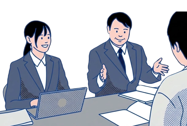 営業職のイラスト